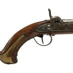 Early 19th Century European Flintlock Conversion Pistol