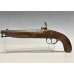 English Flintlock Conversion Pistol // Early 19th Century