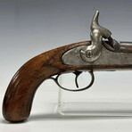 English Flintlock Conversion Pistol // Early 19th Century