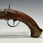 Early 19th Century European Flintlock Conversion Pistol
