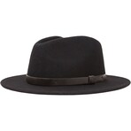 Brixton // Unisex // Messer Hat // Black + Black // Small (S)