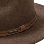 Stetson // Unisex //  Explorer Hat // Brown Mix // Small (S)