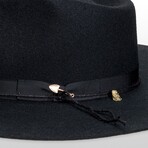 Stetson // Unisex // JW Marshall Hat // Black // Large (S)