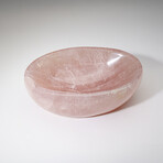 Genuine Polished Rose Quartz Bowl from Brazil // v.4