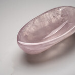 Genuine Polished Rose Quartz Bowl from Brazil // v.3