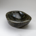 Genuine Polished Labradorite Freeform Bowl