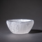 Genuine Selenite Polished Small Round Bowl