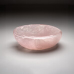 Genuine Polished Rose Quartz Bowl from Brazil // v.5