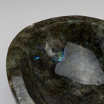 Genuine Polished Labradorite Freeform Bowl