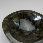 Genuine Polished Labradorite Freeform Bowl