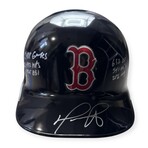 David Ortiz // Boston Red Sox // Signed Helmet + 6 Insc. // Ltd. Ed. #34/34