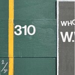 BOS Red Sox // Replica Monster Art Of Lester 5/19/08 No-Hitter // Signed by 7