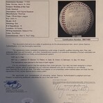 18x Signed Rookie Of The Year Baseball w/ Inscc. From The Year Each Won
