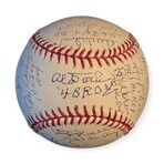 18x Signed Rookie Of The Year Baseball w/ Inscc. From The Year Each Won
