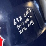 David Ortiz // Boston Red Sox // Signed Helmet + 6 Insc. // Ltd. Ed. #34/34
