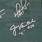 BOS Red Sox // Replica Monster Art Of Lester 5/19/08 No-Hitter // Signed by 7