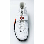 Barry Sanders // Signed Nike Air Zoom Turf Jet Shoe w/"Heisman 1988"