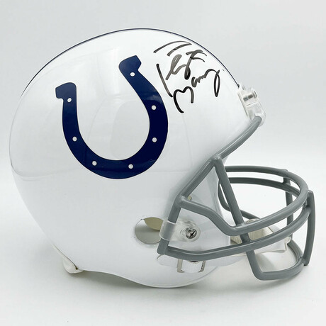 Peyton Manning // Indianapolis Colts // Signed Replica Helmet