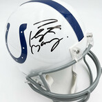 Peyton Manning // Indianapolis Colts // Signed Replica Helmet