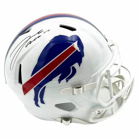 Josh Allen // Buffalo Bills // Signed Helmet