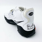 Barry Sanders // Signed Nike Air Zoom Turf Jet Shoe w/"Heisman 1988"