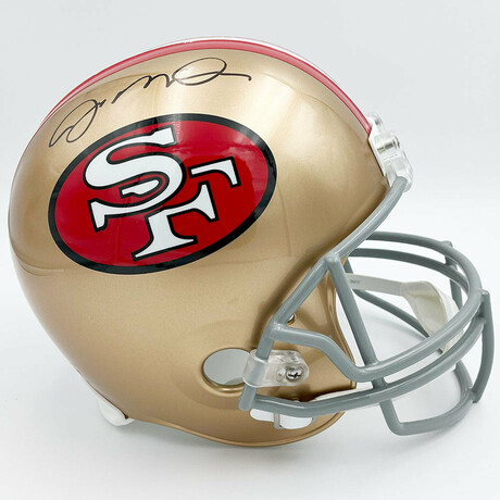 Joe Montana // San Francisco 49ers // Signed Replica Helmet
