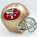 Joe Montana // San Francisco 49ers // Signed Replica Helmet
