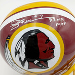 Joe Theismann // Washington Redskins // Signed Helmet w/"83 NFL MVP"