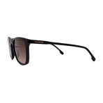 Carrera // Men's // 261/S 0807 Square Sunglasses // Black  + Brown Gradient
