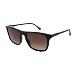 Carrera // Men's // 261/S 0807 Square Sunglasses // Black  + Brown Gradient