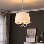 Azure Metal & Glass Chandelier Lights