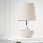 Jade Metal & Ceramic Table Lamp