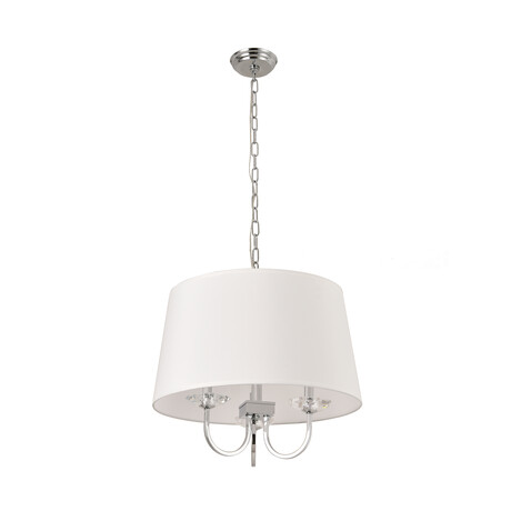 Azure Metal & Glass Chandelier Lights