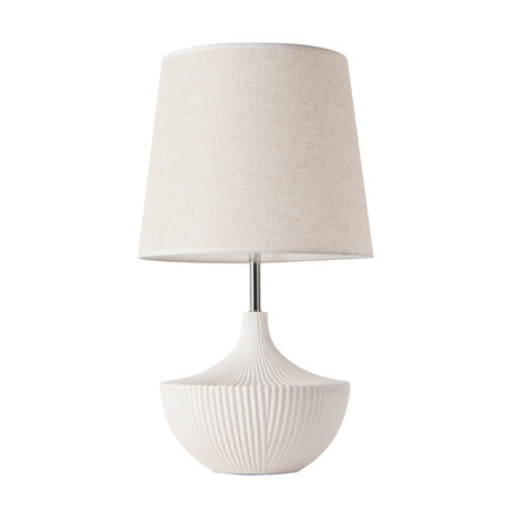 Jade Metal & Ceramic Table Lamp