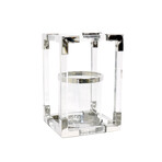 Soren Lucite & Glass Lantern // Small