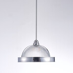 Natalie Metal & Glass Pendant Lights