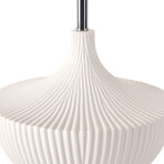 Jade Metal & Ceramic Table Lamp