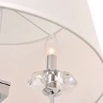 Azure Metal & Glass Chandelier Lights