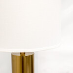 Rhoda Marble White/Gold Table Lamp