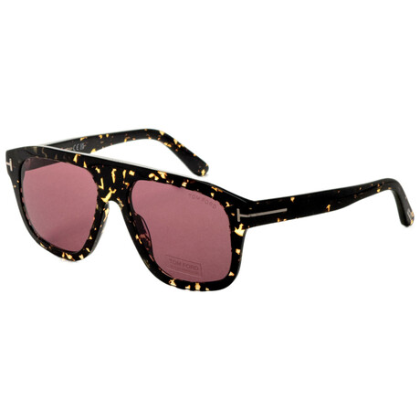 Tom Ford // Women's // FT0777-52S-56 // Dark Havana + Burgundy