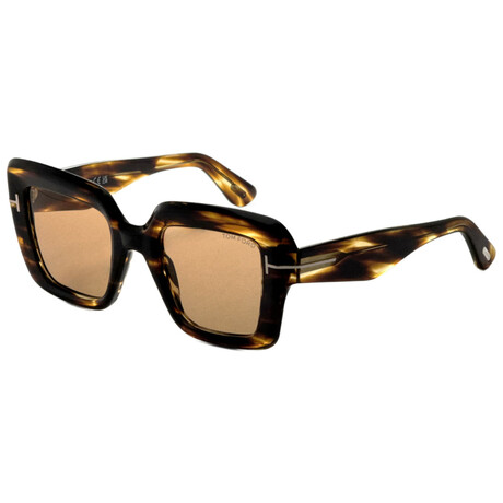 Tom Ford // Women's // FT1157-52E-50 // Havana + Brown