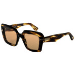 Tom Ford // Women's // FT1157-52E-50 // Havana + Brown
