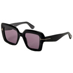 Tom Ford // Women's // FT1157-01A-50 // Shiny Black + Smoke