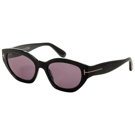 Tom Ford // Women's // FT1086-01A-55 // Shiny Black + Gray