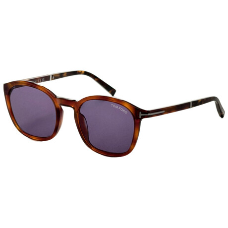 Tom Ford // Men's // FT1020-53V-52 // Blonde Havana + Blue