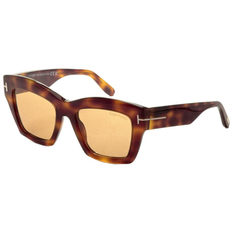 Tom Ford // Women's // FT1191-53E-52 // Dark Brown + Brown