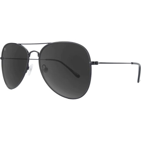 Mile Highs Polarized Sunglasses // Black + Smoke