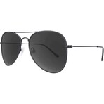 Mile Highs Polarized Sunglasses // Black + Smoke
