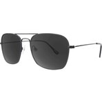 Mount Evans Polarized Sunglasses // Black + Smoke