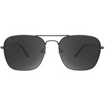 Mount Evans Polarized Sunglasses // Black + Smoke
